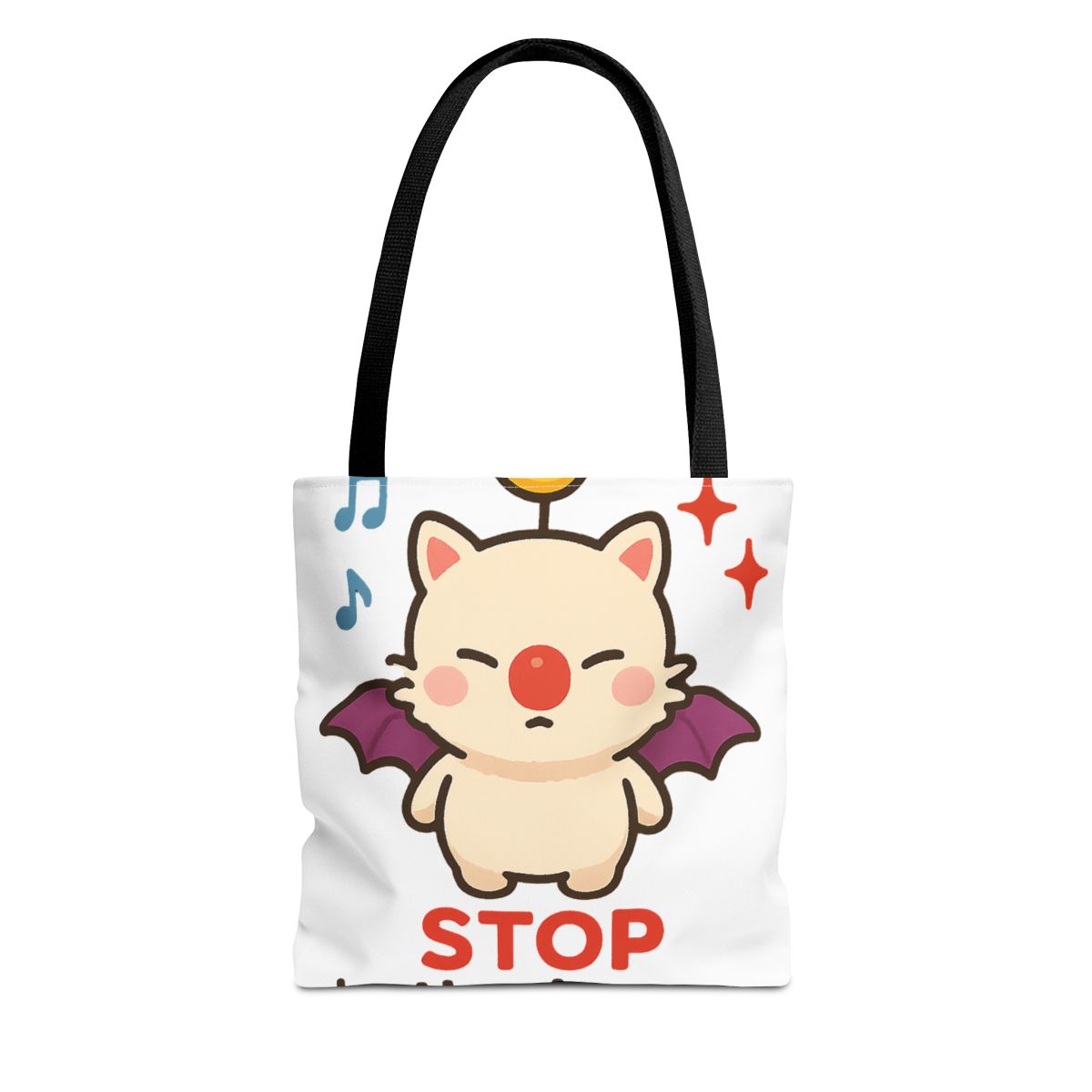 Cute Moogle Final Fantasy Reusable Bags - Official Bags & Totes merchandise