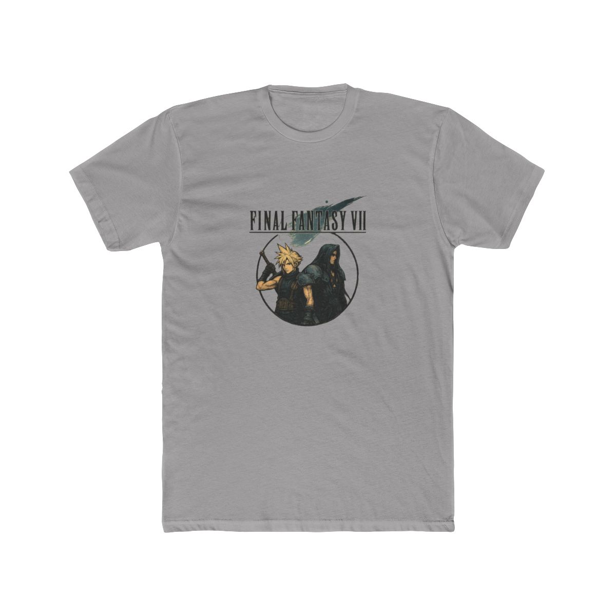 Iconic Final Fantasy VII Cloud vs Sephiroth T Shirt - Official T-Shirts merchandise