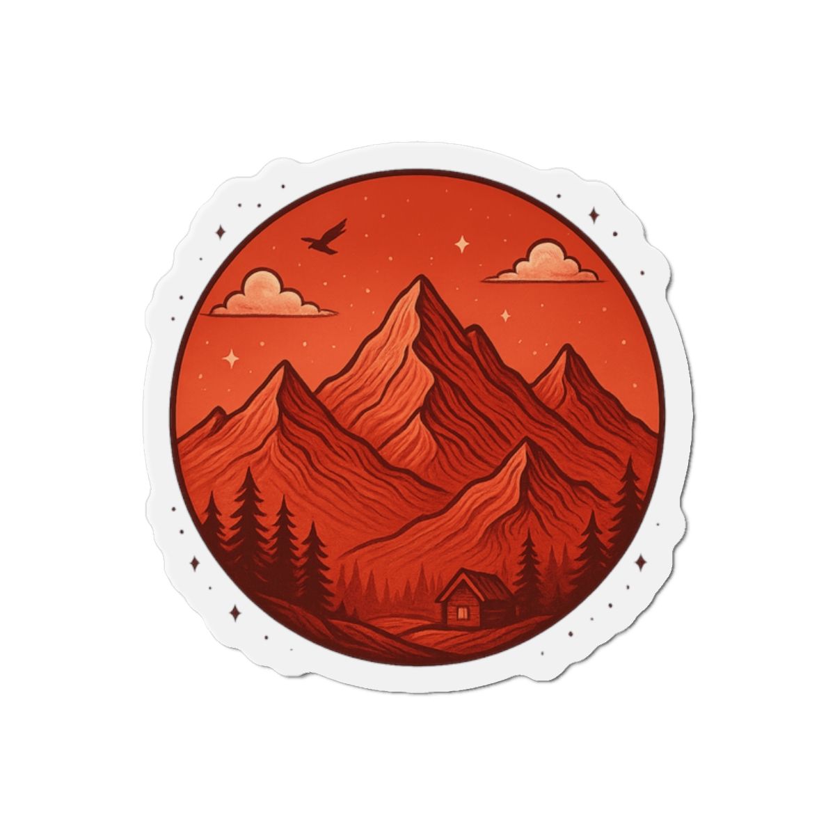 Abstract Virtual Realms Digital Magnet