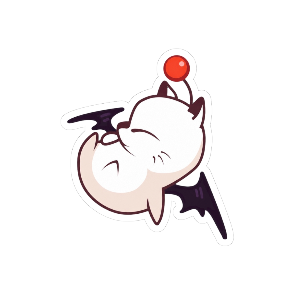 Final Fantasy Moogle Kupo Cute Gamer Sticker - Official stickers merchandise