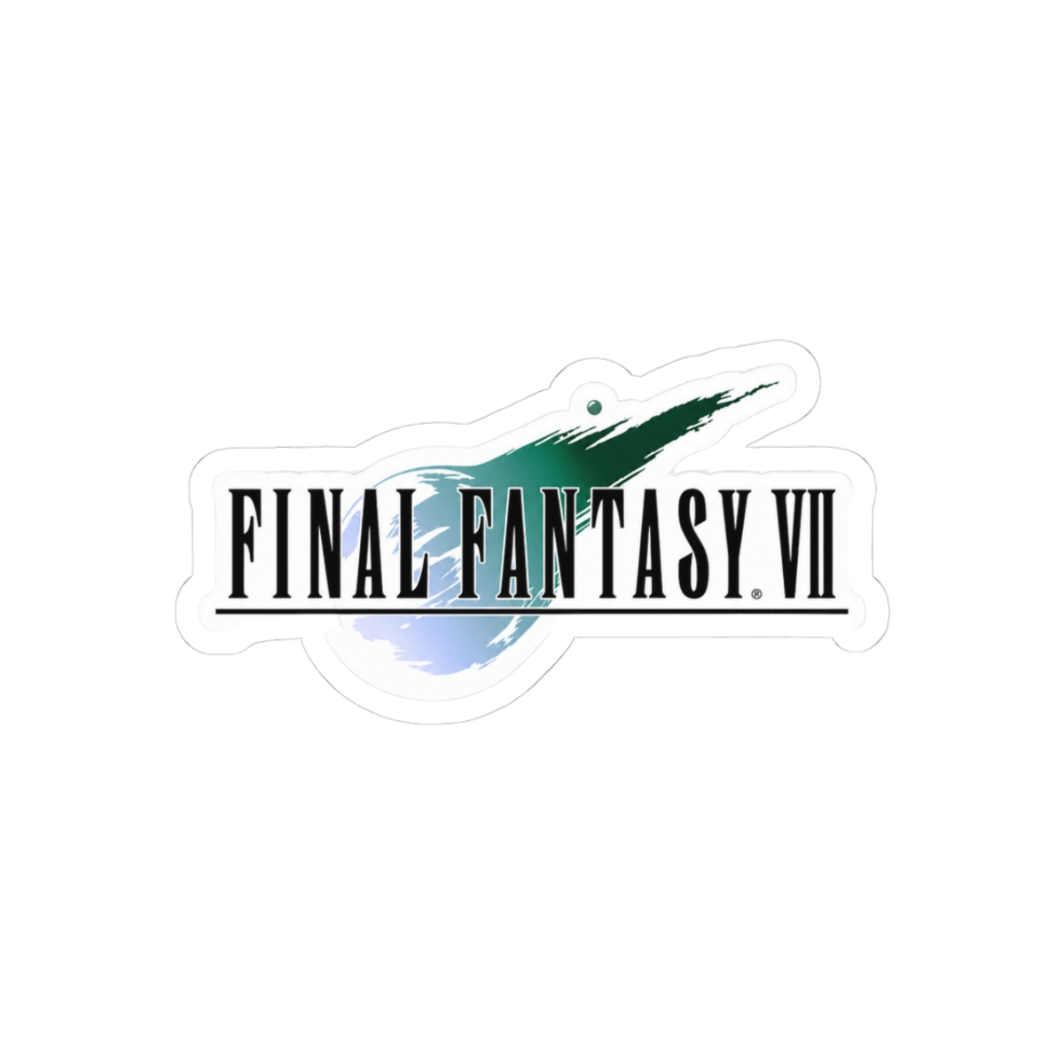 Final Fantasy 7 Classic Logo Iconic Sticker - Official stickers merchandise