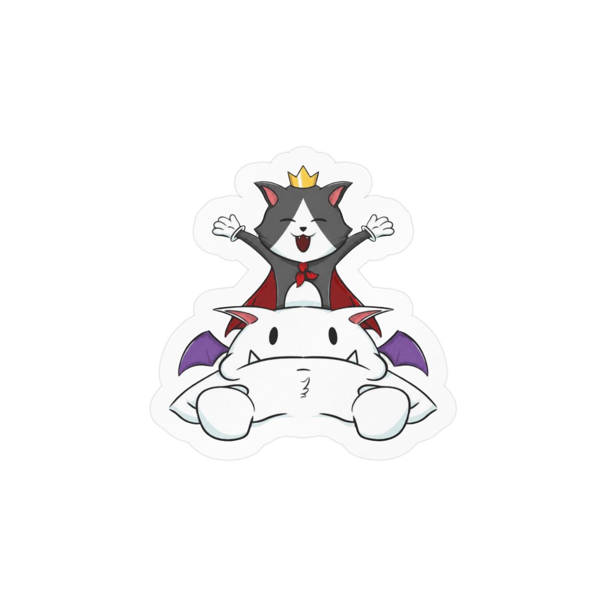 Cait Sith Final Fantasy Sticker | Cute Gaming Vinyl Decal - alternate angle 2, merchandise