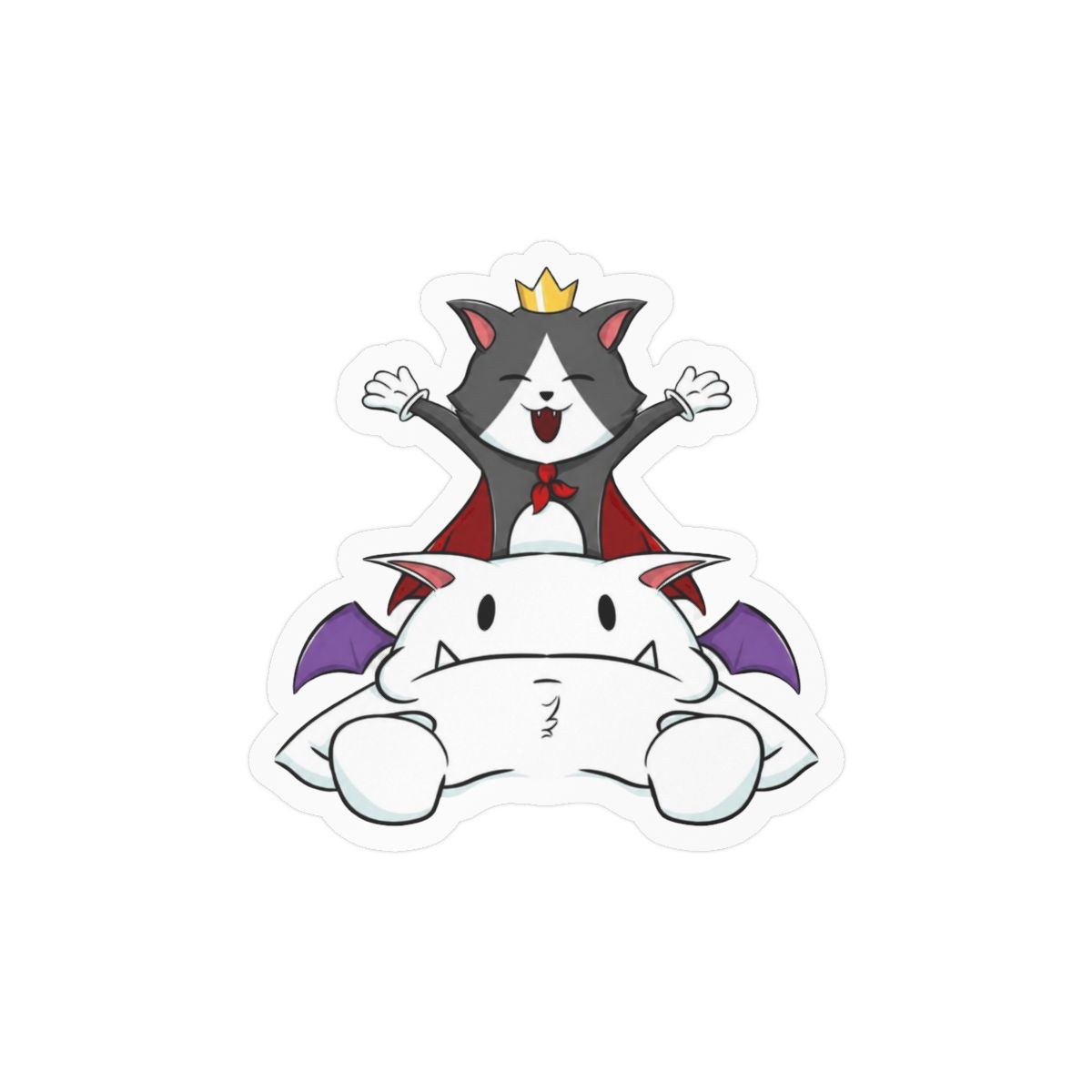 Cait Sith Final Fantasy Sticker | Cute Gaming Vinyl Decal - alternate angle 3, merchandise