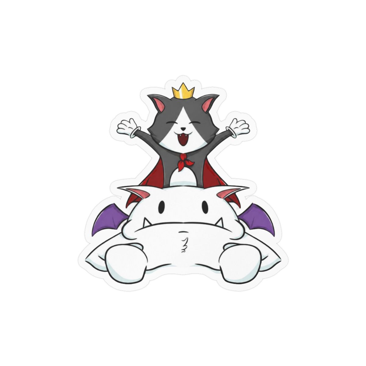 Cait Sith Final Fantasy Sticker | Cute Gaming Vinyl Decal - alternate angle 1, merchandise