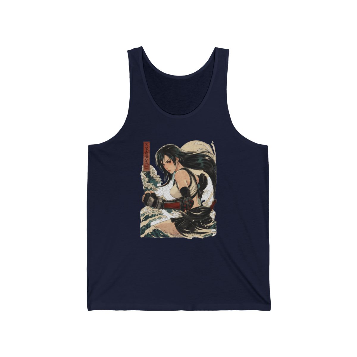 Traditional Tifa Lockhart Final Fantasy Tank Top - FF7 Gamer Gift - Official Tank Tops merchandise