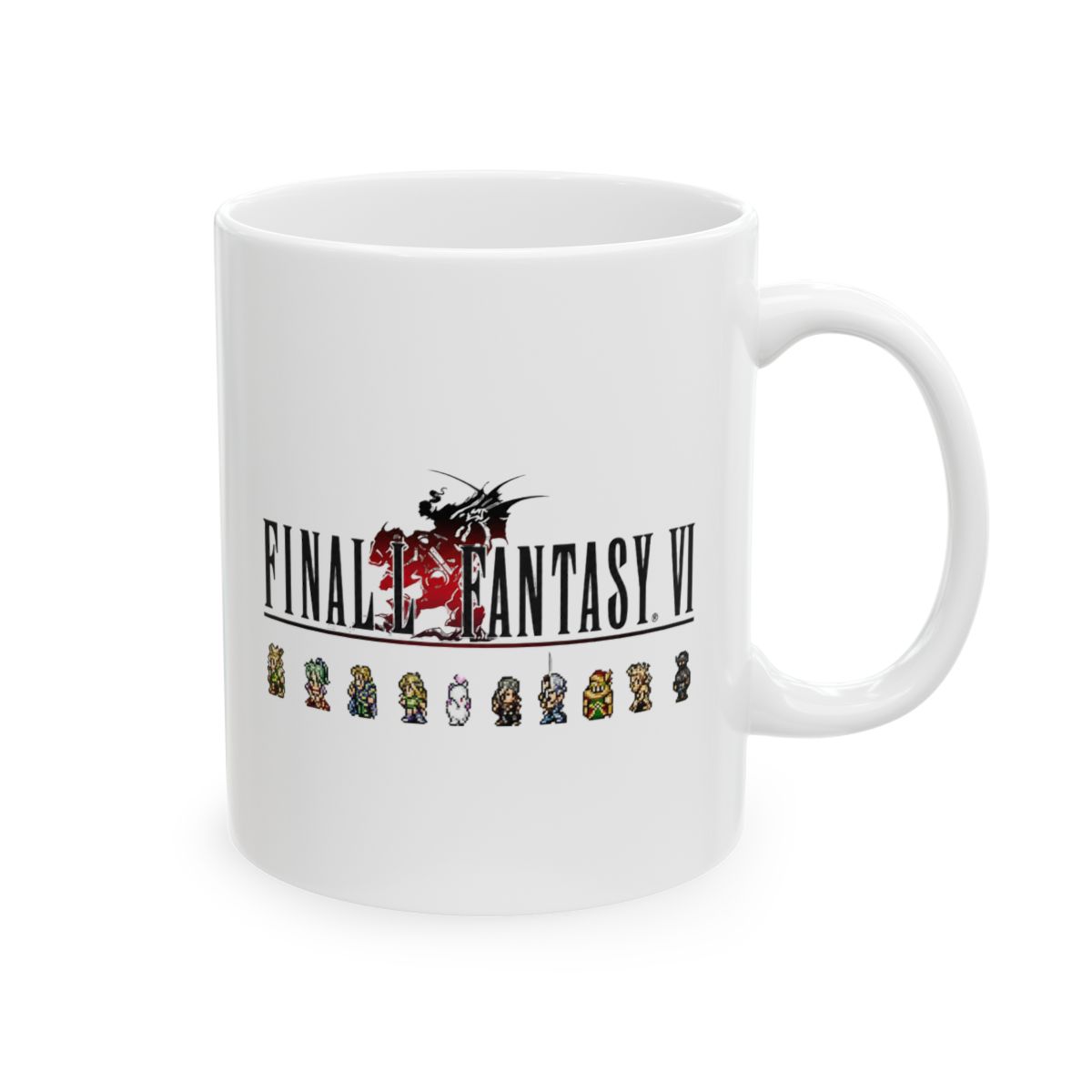 Final Fantasy 6 Mug - FF6 & FFVI - Official Mugs & Drinkware merchandise