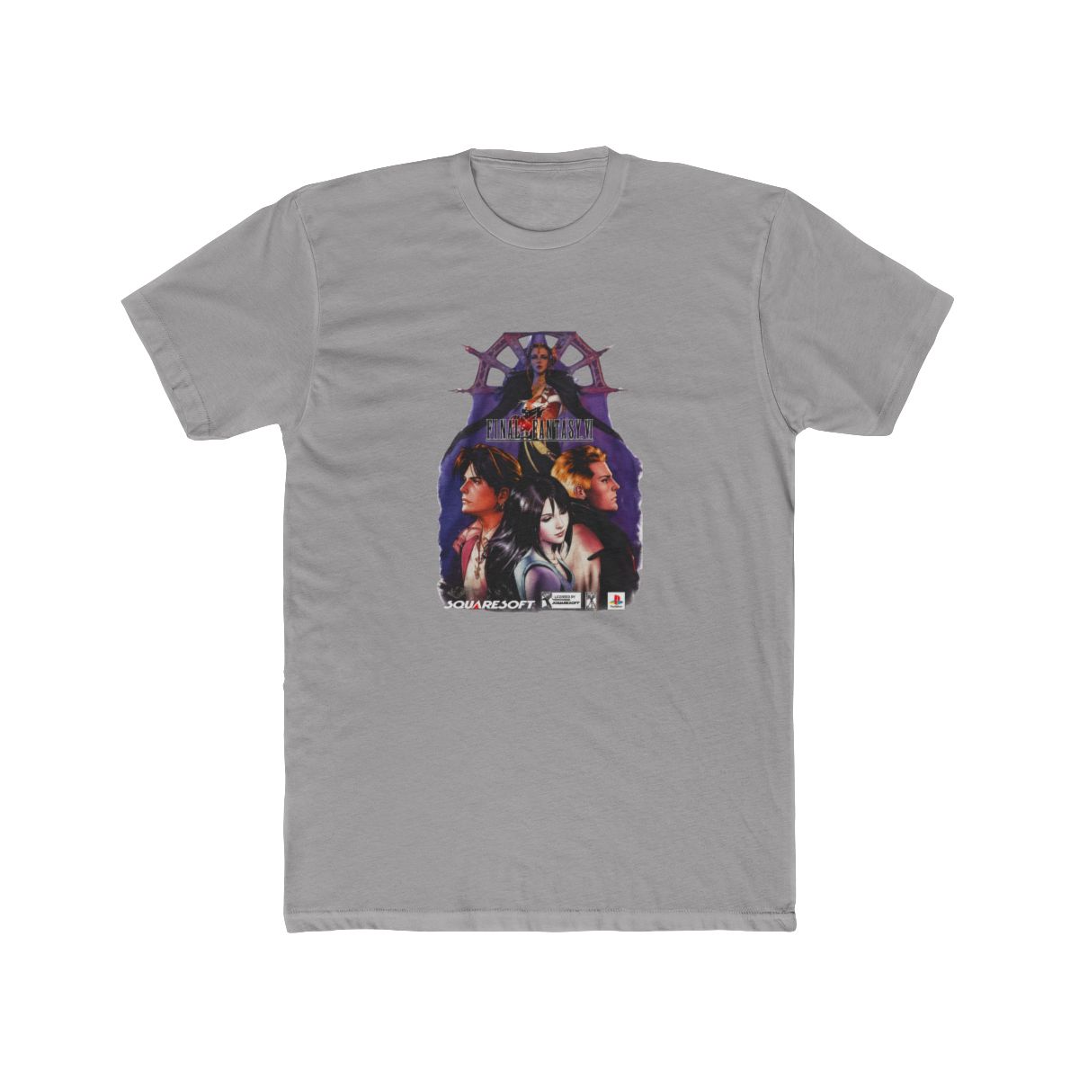 Final Fantasy VI Character Portrait Squaresoft T-Shirt - Official t-shirts merchandise