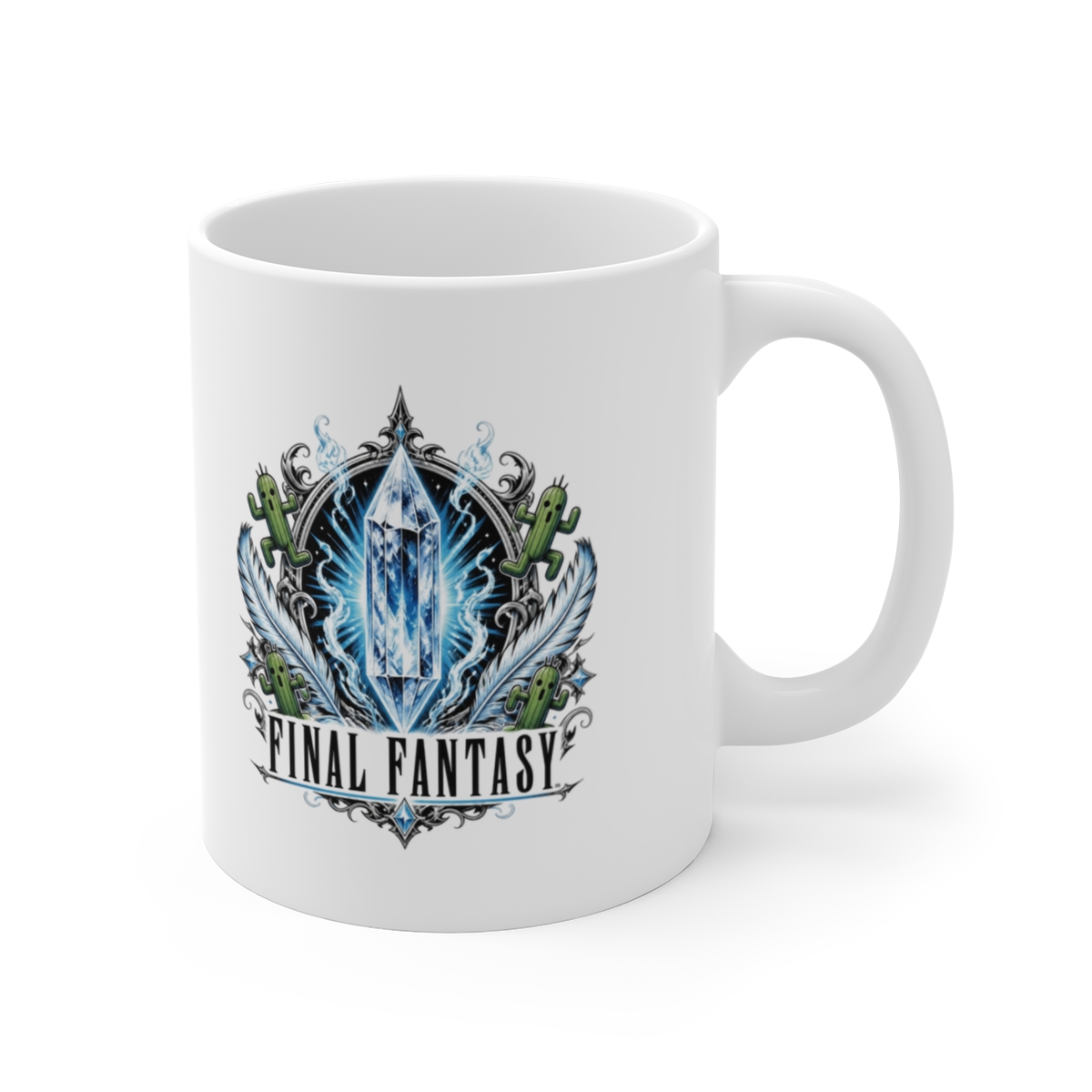 Final Fantasy White Mug - Official mugs merchandise