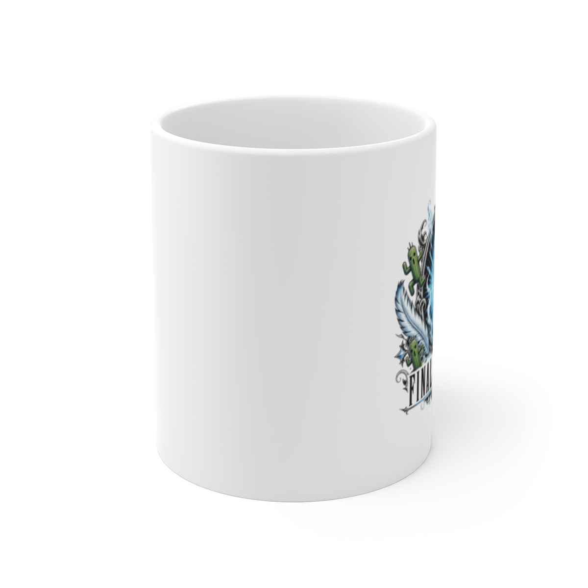 Final Fantasy "Final Fantasy" White Mug - alternate angle 1, merchandise