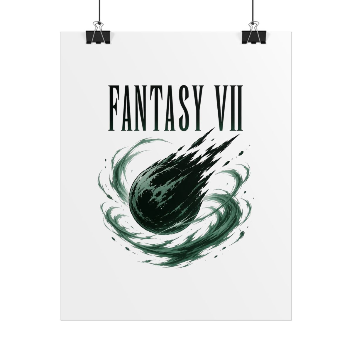 Final Fantasy "Fantasy VII" Poster