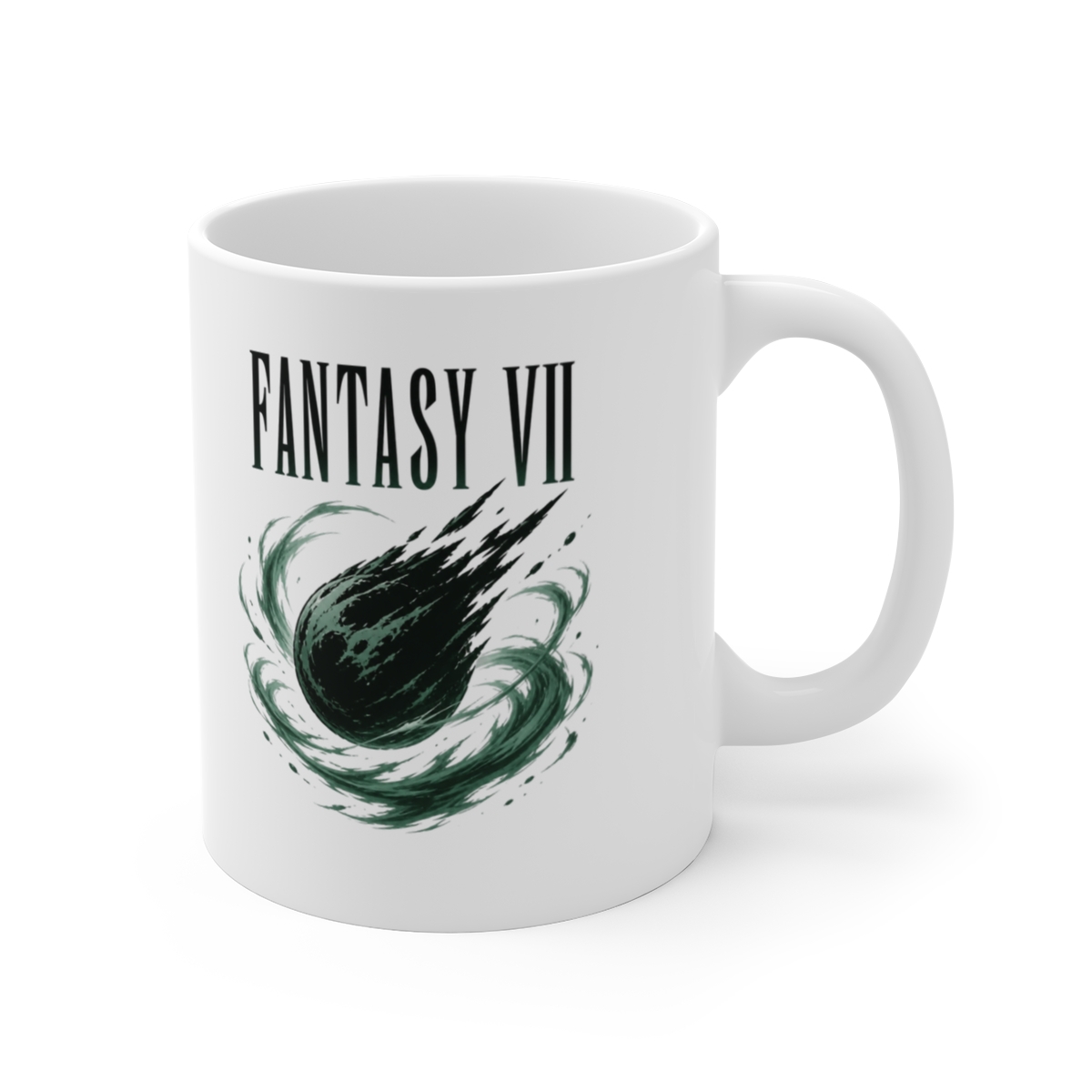 Final Fantasy "Fantasy VII" White Mug - Official Mugs & Drinkware merchandise