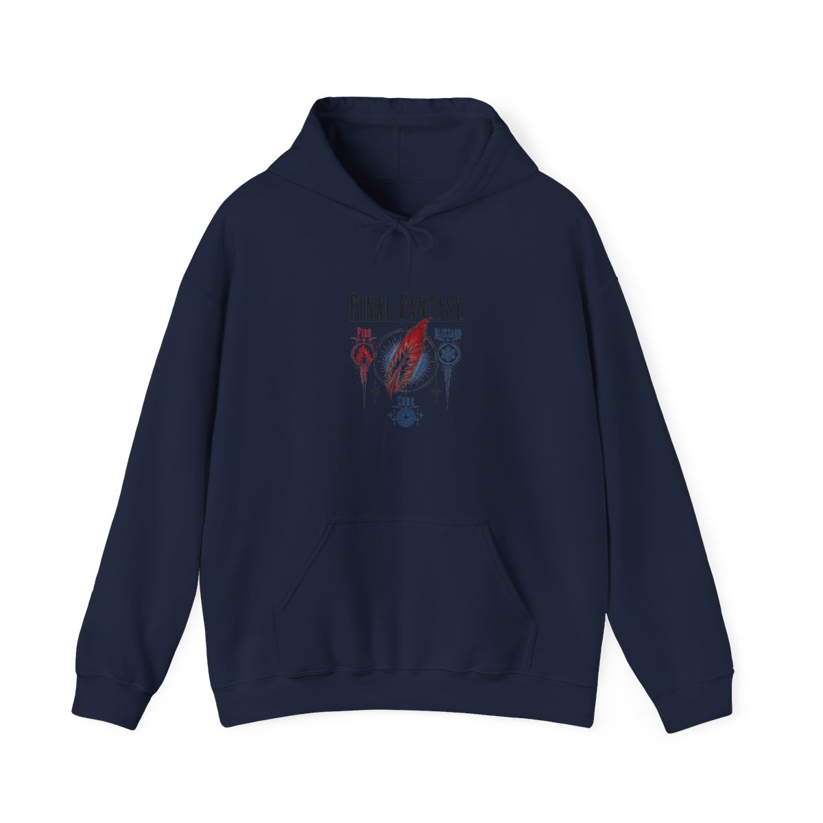 Final Fantasy "Blizzard" Hoodie - alternate angle 3, merchandise