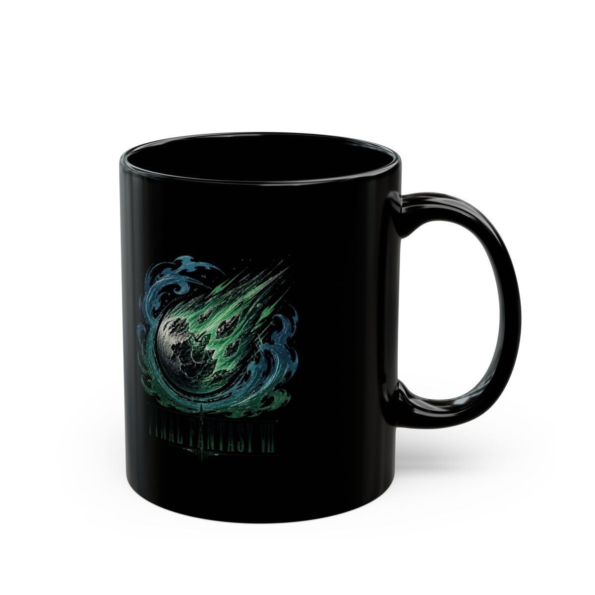 Final Fantasy "Final Fantasy VII" Black Mug - Final Fantasy official Mugs & Drinkware merch