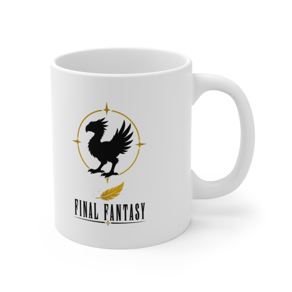 Final Fantasy "Chocobo" White Mug