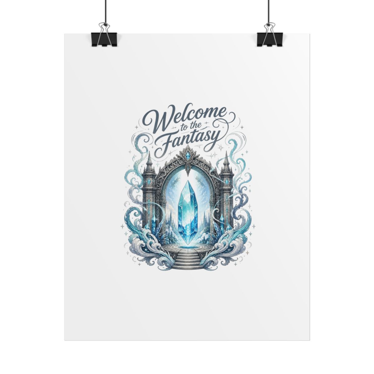 Final Fantasy "Crystal Gateway" Poster