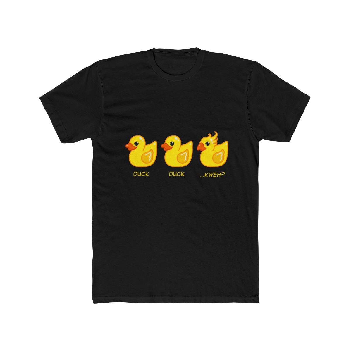 Final Fantasy "Duck Duck... Kweh?" T Shirt - alternate angle 3, merchandise