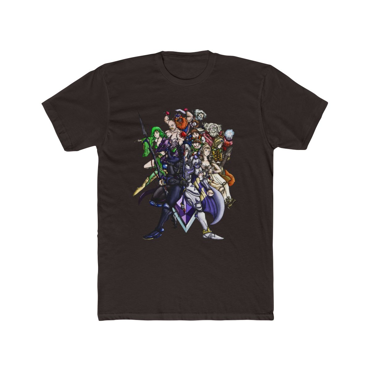 Final Fantasy IV Heroes T Shirt - alternate angle 3, merchandise