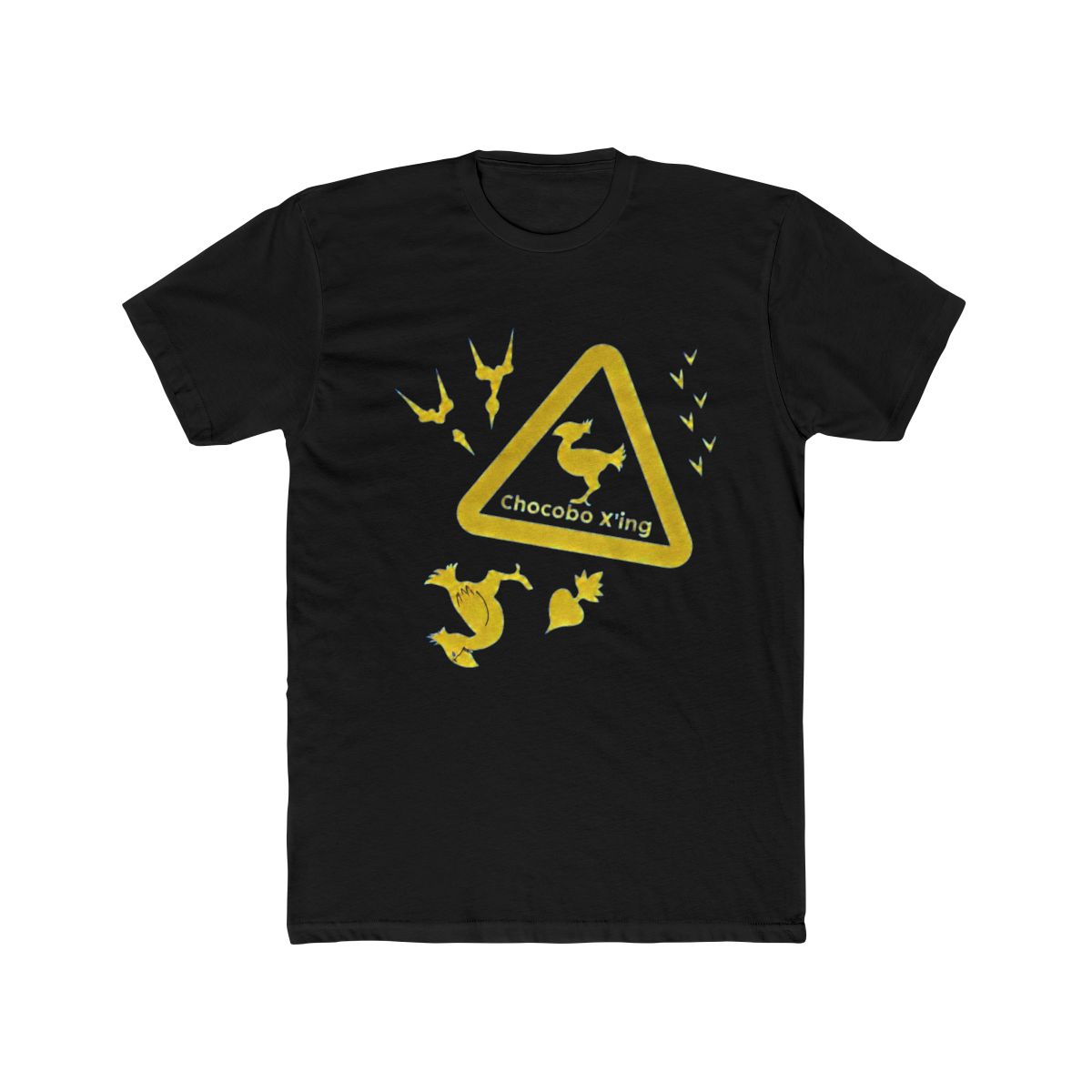 Chocobo Crossing - Final Fantasy T Shirt - alternate angle 4, merchandise