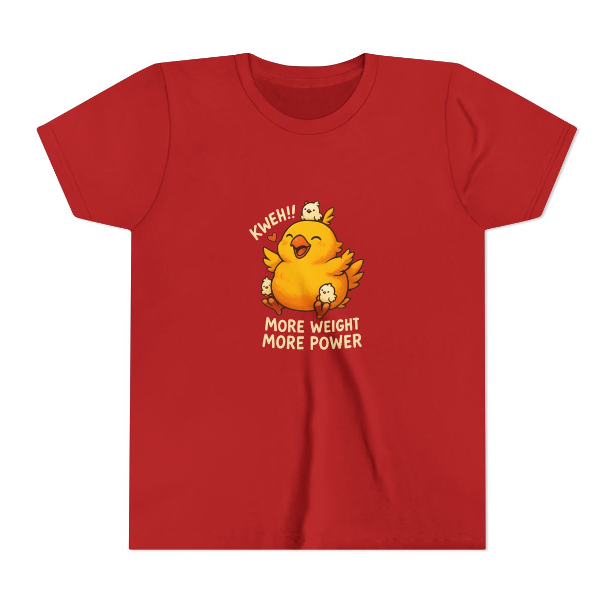 Adorable Fat Chocobo Kweh Final Fantasy Kids T Shirt - Official T-Shirts merchandise