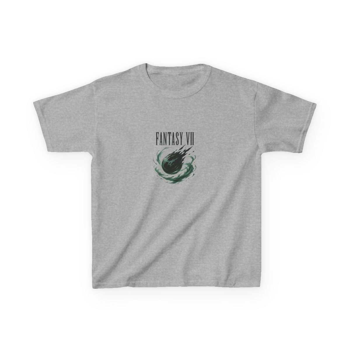 Final Fantasy "Fantasy VII" Unisex Kids Tee - alternate angle 2, merchandise
