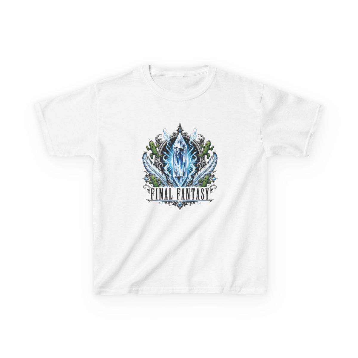 Final Fantasy "Final Fantasy" Unisex Kids Tee - Official T-Shirts merchandise