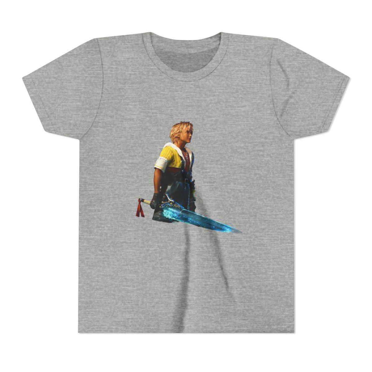 Final Fantasy X - Tidus Kids T Shirt - alternate angle 5, merchandise