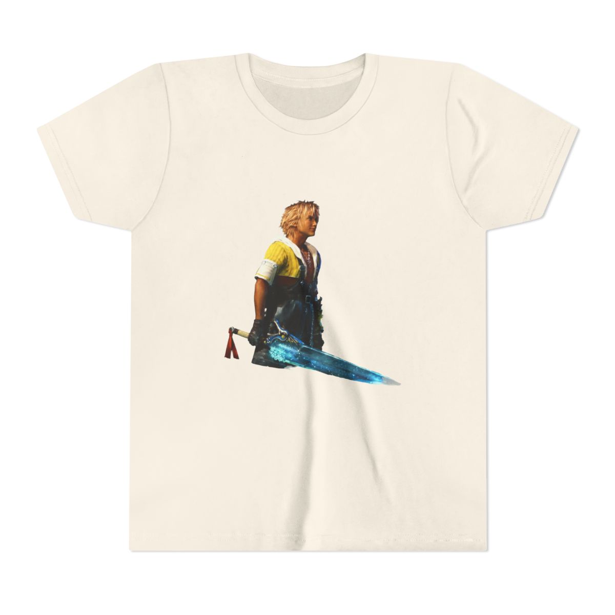 Final Fantasy X - Tidus Kids T Shirt - alternate angle 3, merchandise