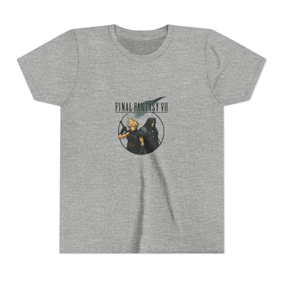 Iconic Final Fantasy VII Cloud vs Sephiroth Kids T Shirt - Official T-Shirts merchandise